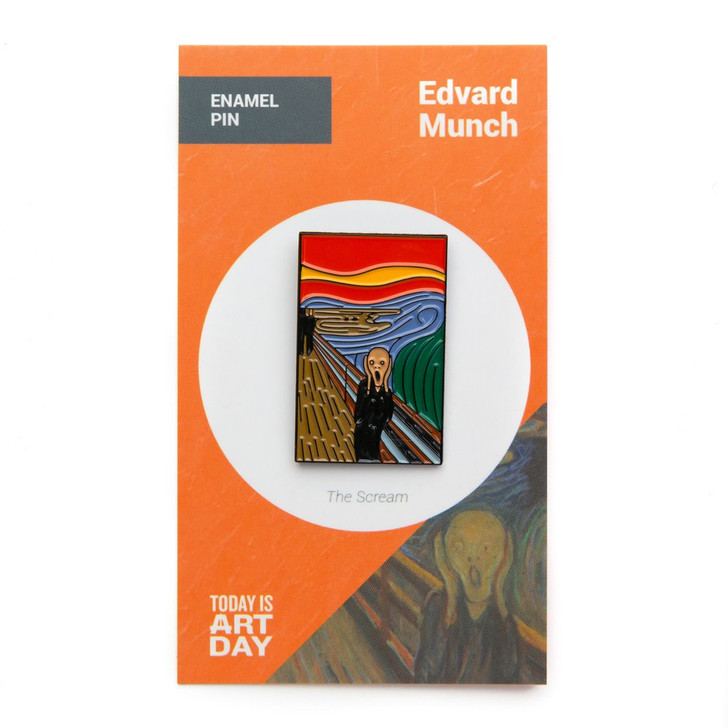 Edvard Munch "The Scream" Enamel Pin