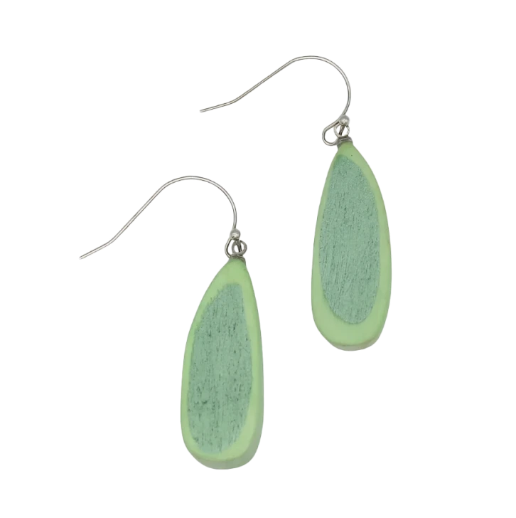 Green Multi Statement Earrings