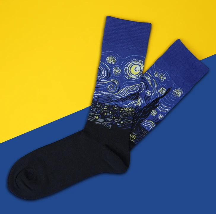 Starry Night Men's Socks