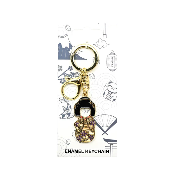 Kokeshi Doll Key Chain