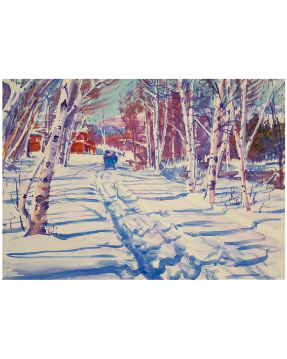 MFA First Snow Holiday Cards
