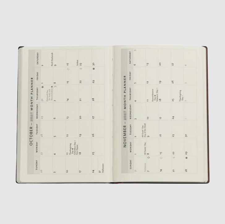 2027 Gathering of Deities Mini Weekly Planner