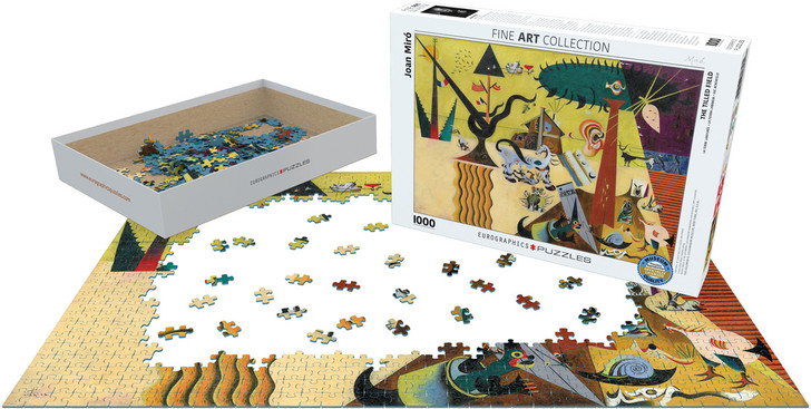 Miro Tilled Field - 1000 Piece Puzzle