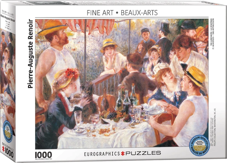 Renoir Luncheon of the Boating Party -1000 Piece Puzzle