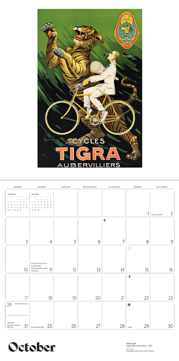 Bicycles 2027 Wall Calendar