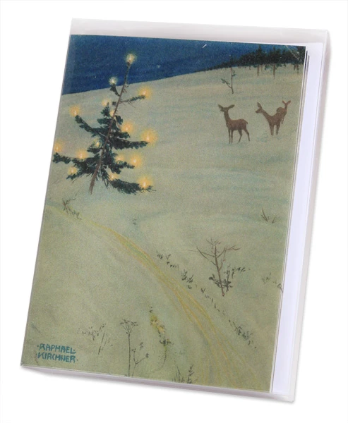 MFA Christmas Tree  and Deer  Holiday Cards
