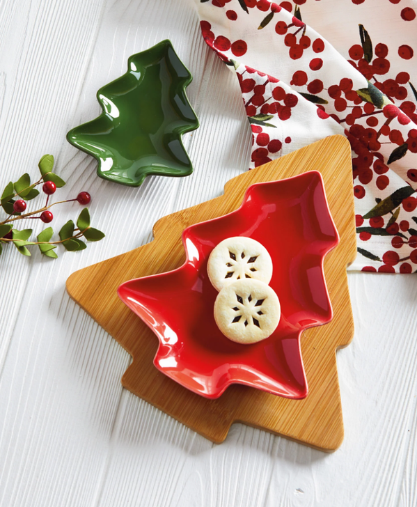 Tree Board & Dishes set of 3