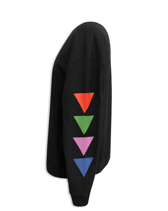MFA Boston Colorful Arrows Crewneck Sweatshirt