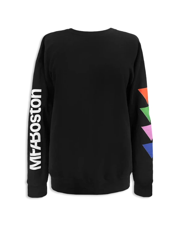 MFA Boston Colorful Arrows Crewneck Sweatshirt