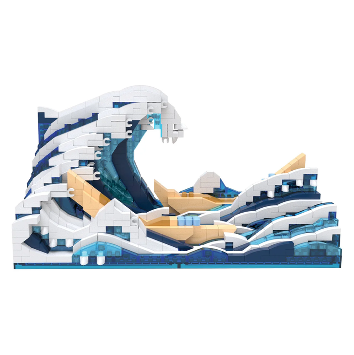 Hokusai Wave Building Blocks