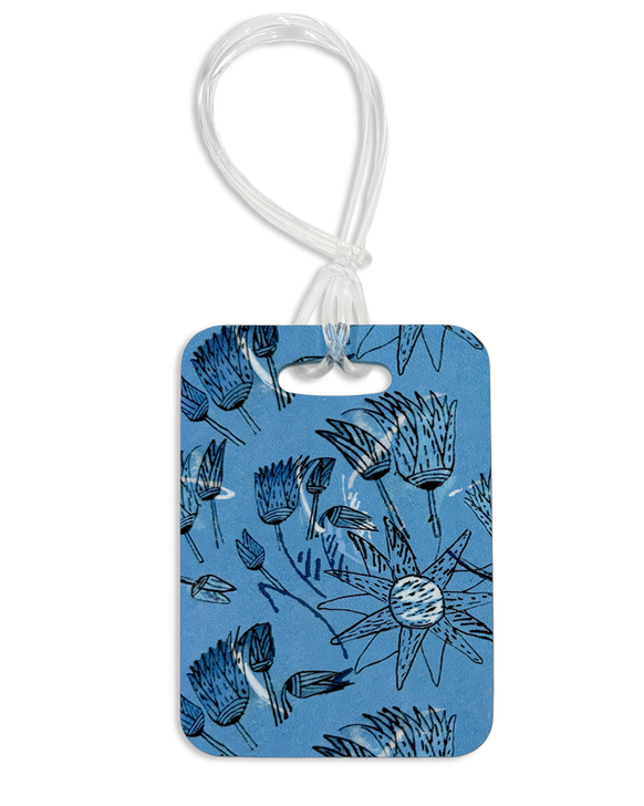 Lotus Flower Bag Tag