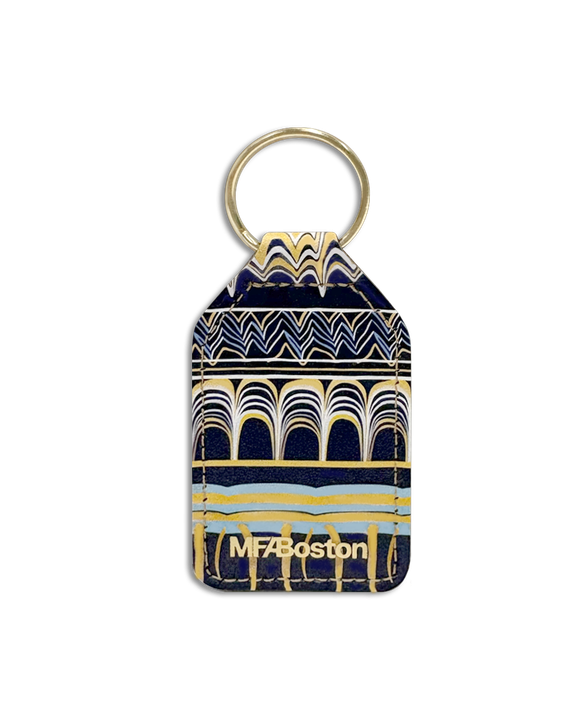 Zigzag Water Key Fob