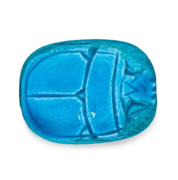 Blue Scarab Magnet