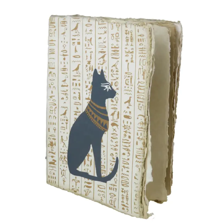 Bastet Parchment Notebook