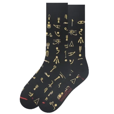 Egyptian Symbols Men's Socks
