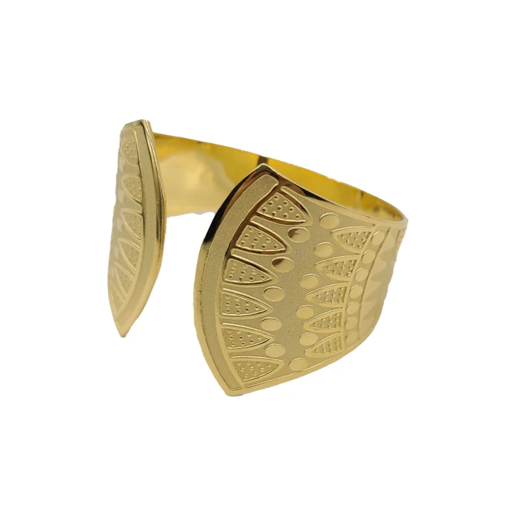 Lotus Cuff Bracelet