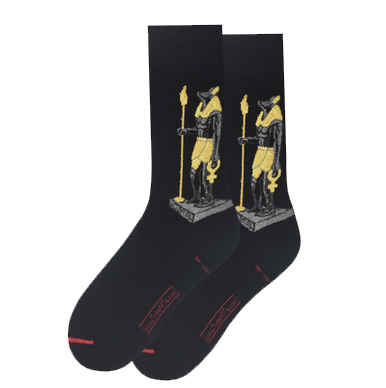 Anubis Statue Men's Socks