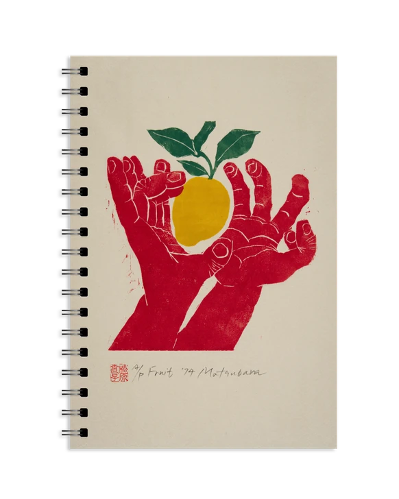 Matsubara Fruit Spiral Notebook