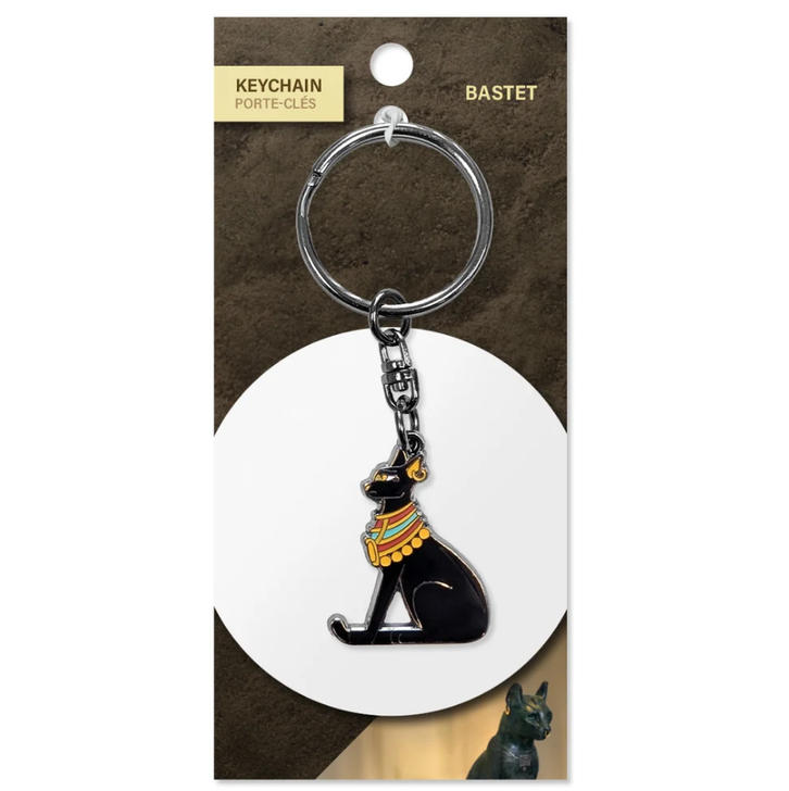 Bastet Cat Keychain
