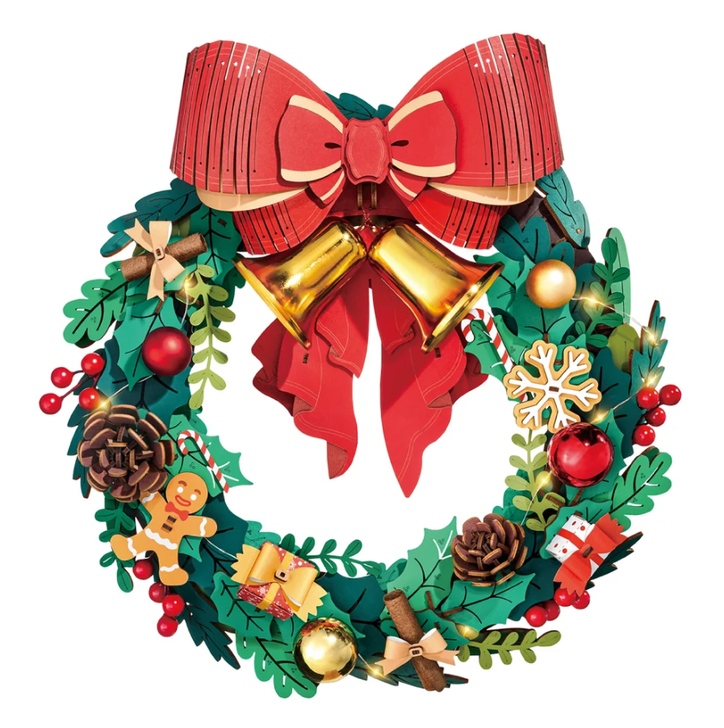 3D Christmas Wreath