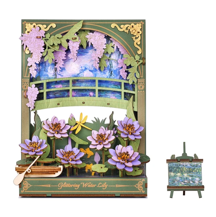 Glittering Water Lily Building Kit