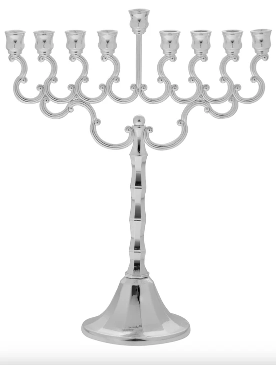 Silver Plated Menorah