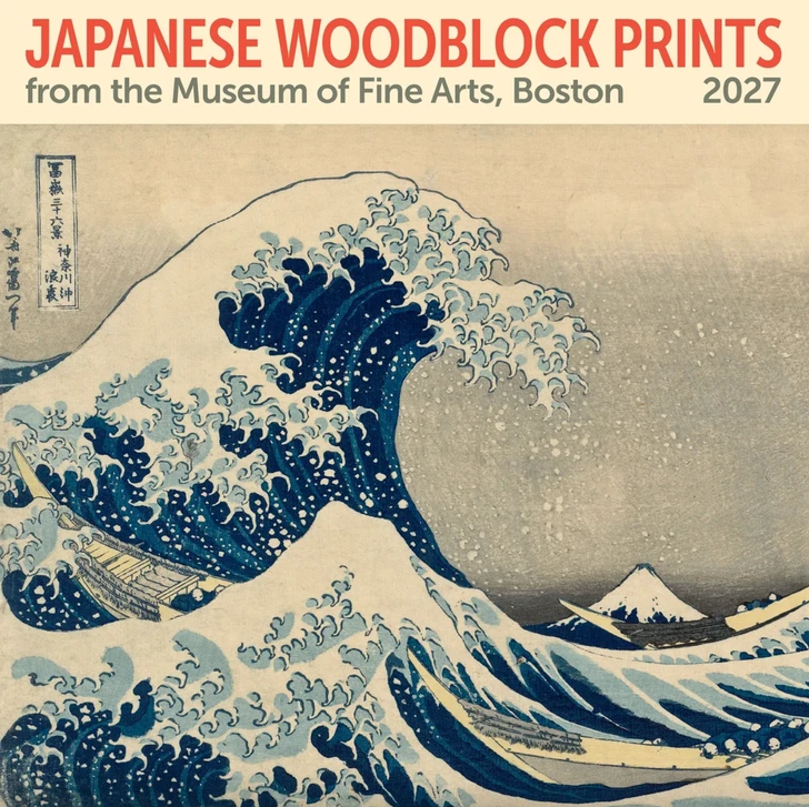 MFA Boston Japanese Woodblock 2027 Mini Wall Calendar