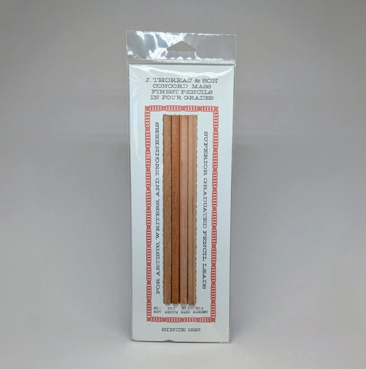 Thoreau Pencils Set of 4