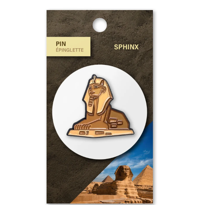 Sphinx Enamel Pin