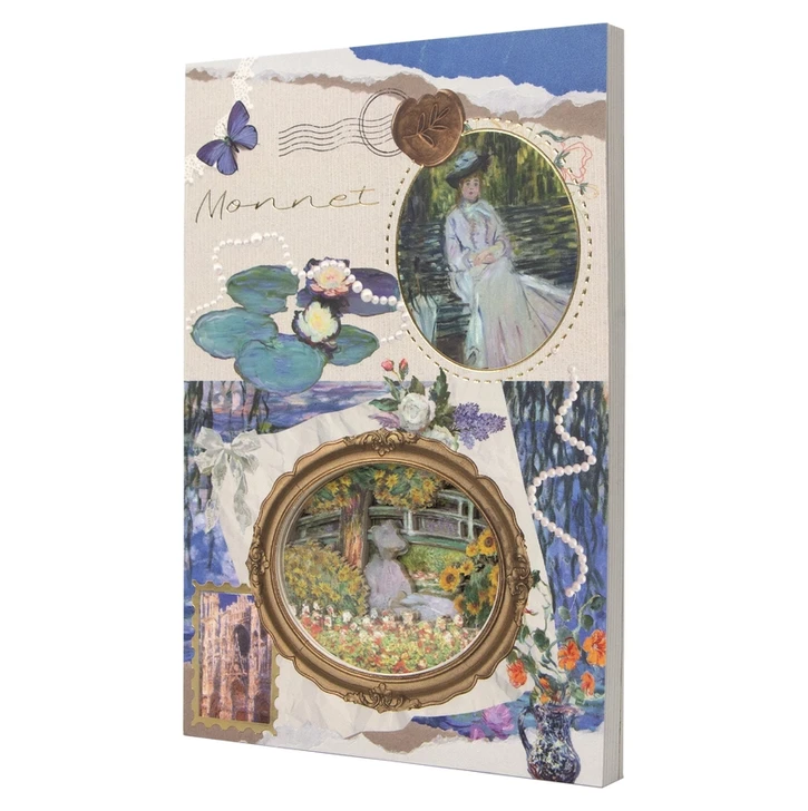 Monet's Garden 3D Notebook