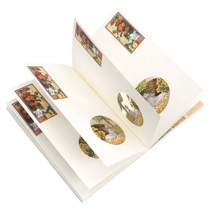 Monet's Garden 3D Notebook