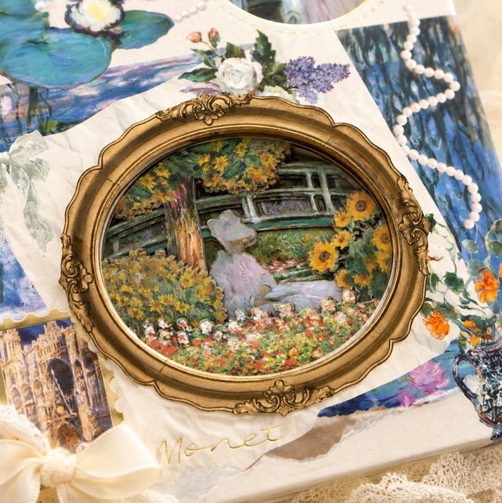 Monet's Garden 3D Notebook