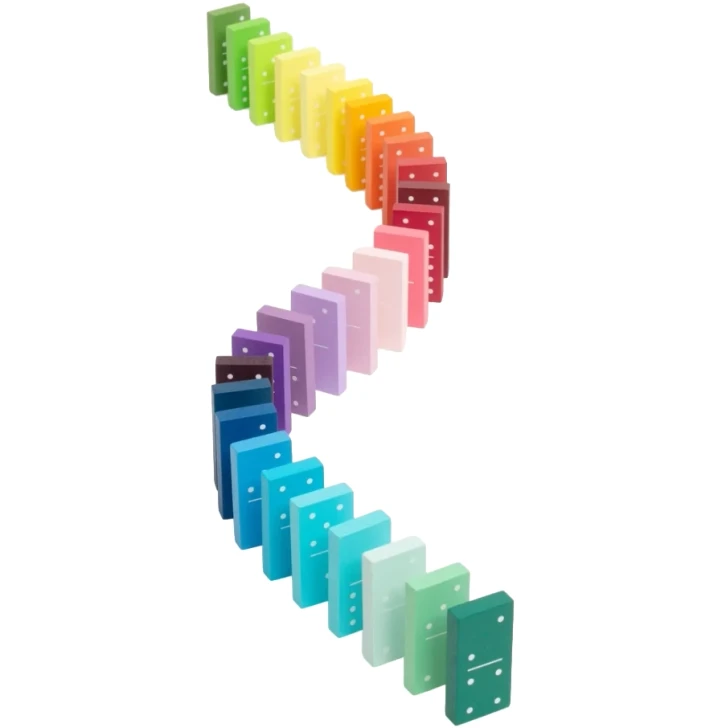 Gradient Dominoes