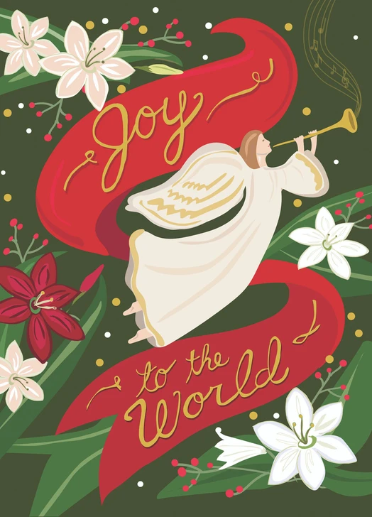 Angel Joy Holiday Cards