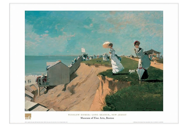 Winslow Homer, Long Branch, New Jersey Poster