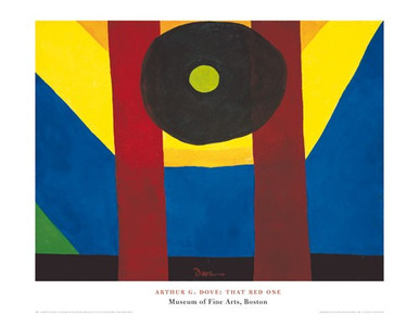 Arthur Garfield Dove, That Red One Poster