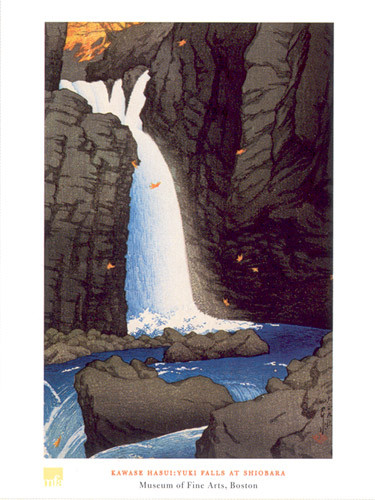 Kawase Hasui, Yuki Falls Poster