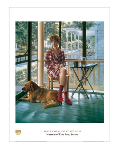 Scott Prior, Nanny and Rose Poster