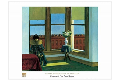 Edward Hopper, Room in Brooklyn Poster