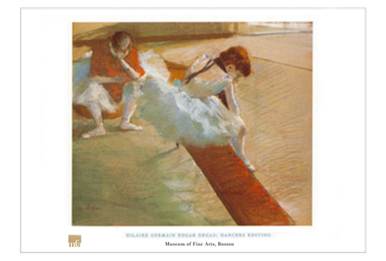 Edgar Degas, Dancers Resting Poster