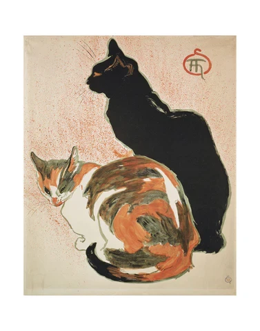 Steinlen Two Cats