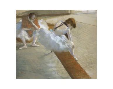 Degas Dancers Resting