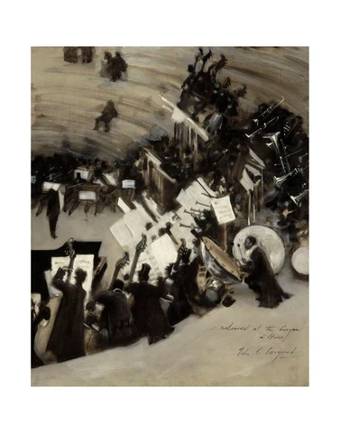 Sargent Rehearsal of the Pasdeloup Orchestra