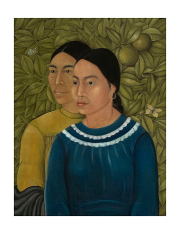 Frida Kahlo Dos Mujeres (Salvadora y Herminia), 1928