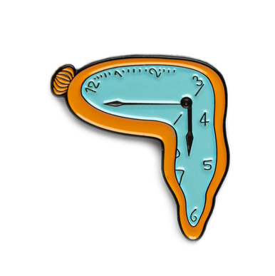 Dali "The Persistance of Memory"  Enamel Pin