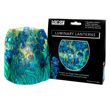 Van Gogh Irises Luminary