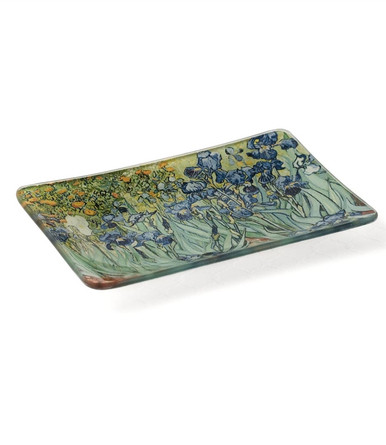 Van Gogh Irises Plate