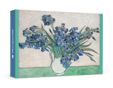 Van Gogh Irises Thank You Notecard Box