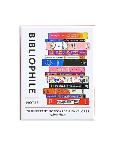 Bibliophile Notecard Box
