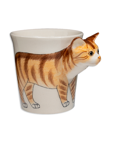 Orange Tabby Cat Mug